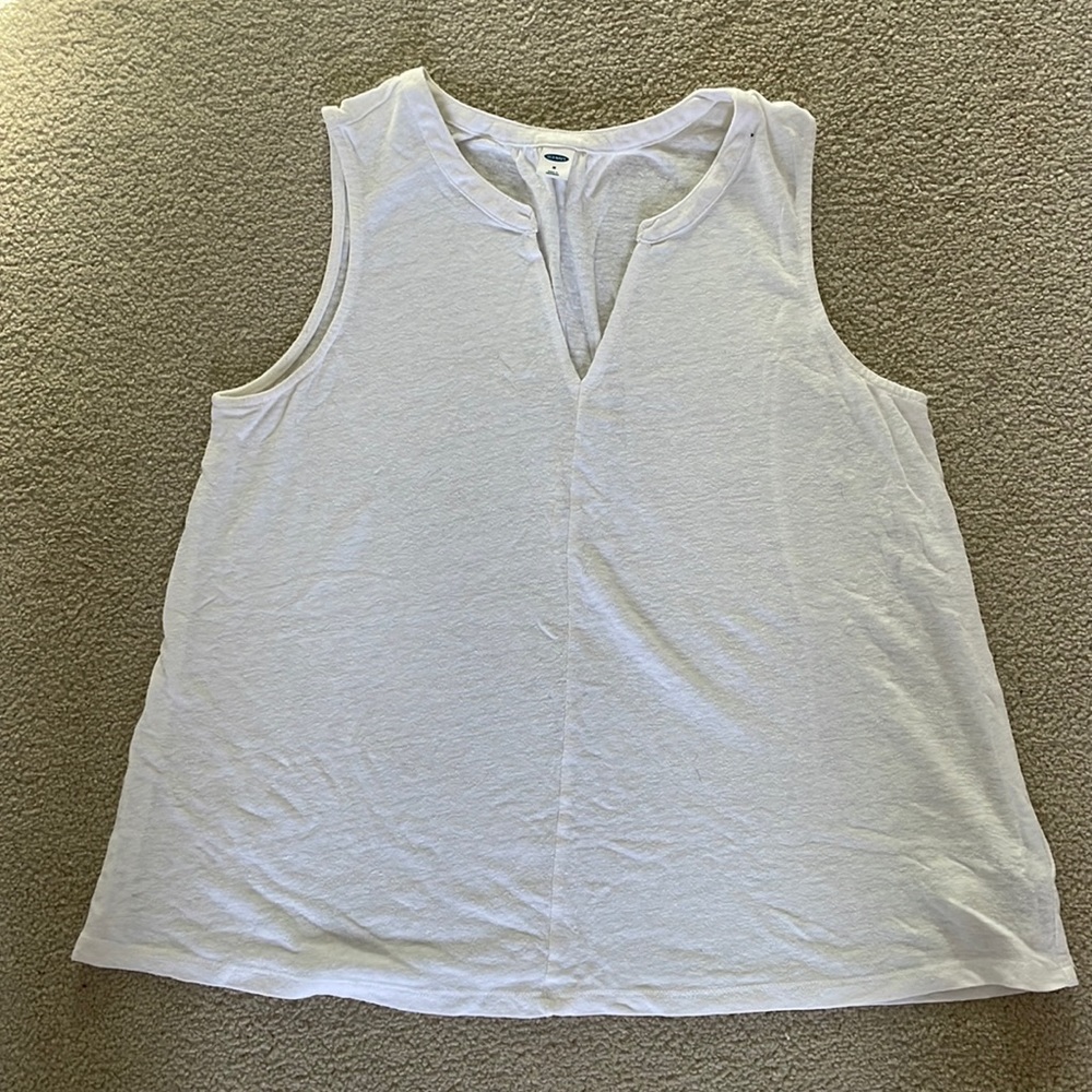 White tank top